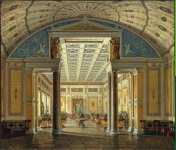 Hau Edward Petrovich Interiors of the New Hermitage. The Room of Cameos - Hermitage